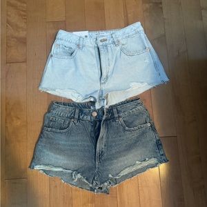 Garage Festival shorts waist 26 both brand new tags on. $35 each!